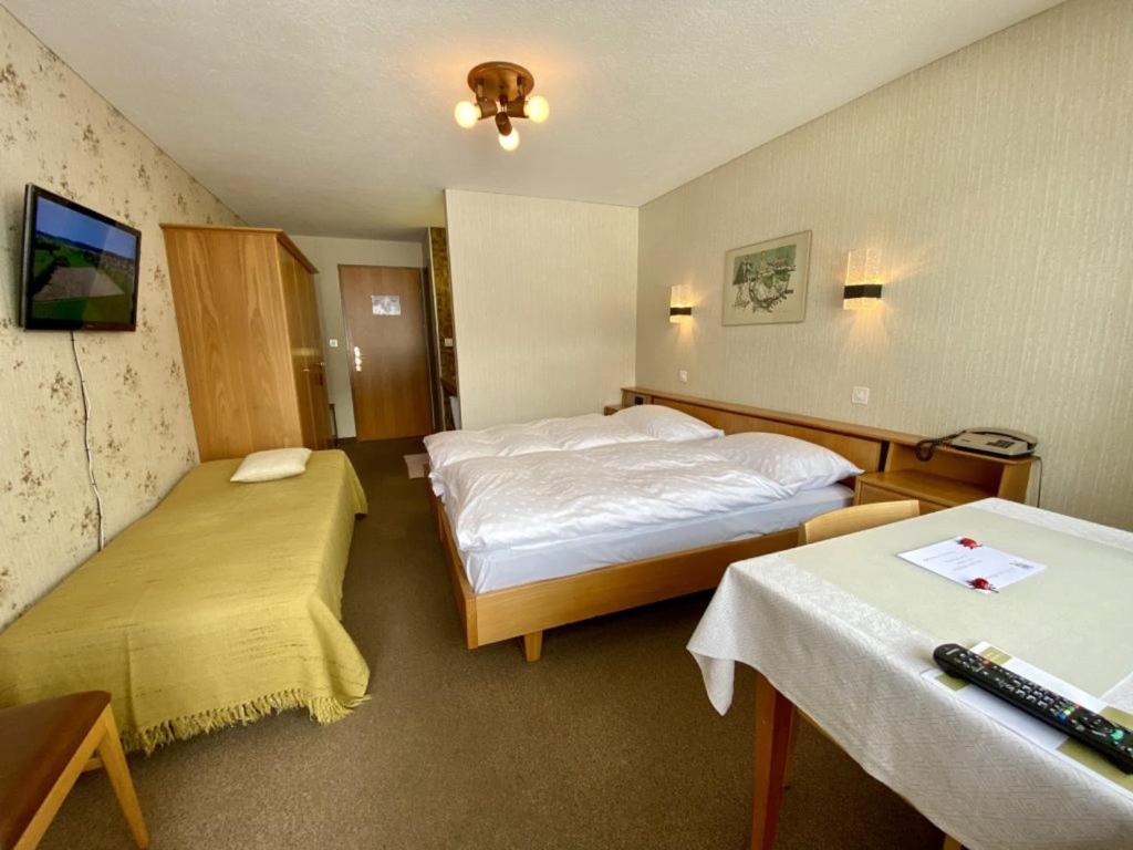 Hotel Alpina Парпан Экстерьер фото
