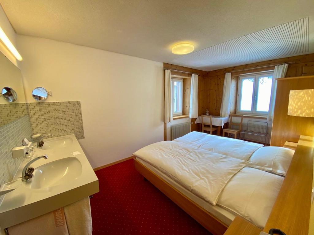 Hotel Alpina Парпан Экстерьер фото