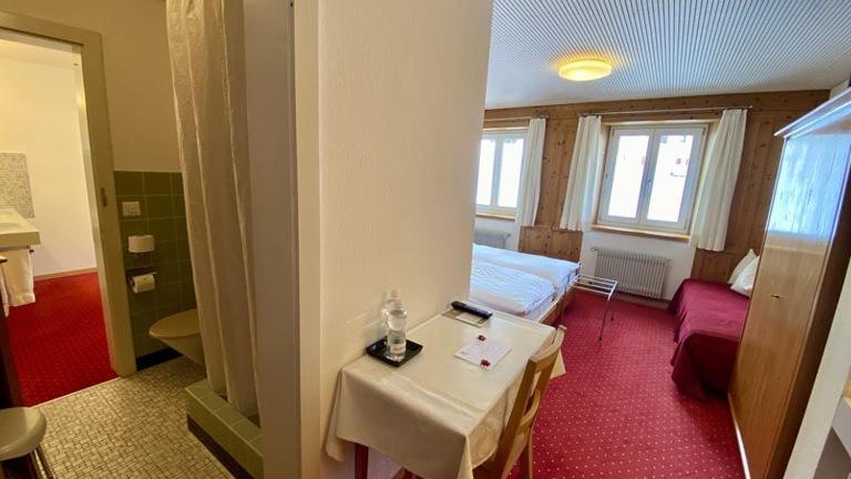Hotel Alpina Парпан Экстерьер фото